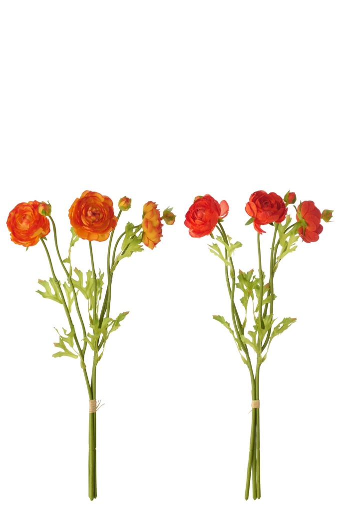 Bundle Of 3 Ranunculus Textile