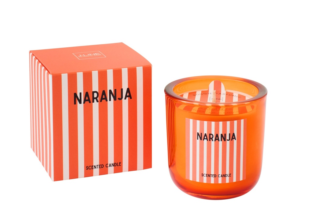 Scented Candle Naranja Wax Orange