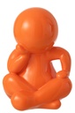 Figurine Marcel Resin Dark Orange