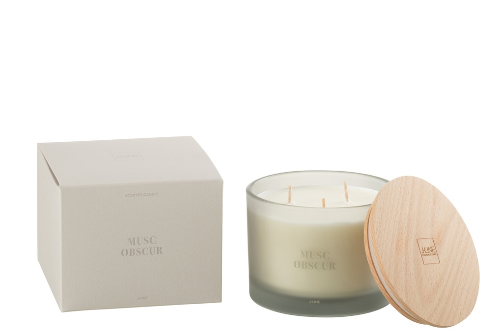 [40590] Scented Candle Accords Essentiels Musc