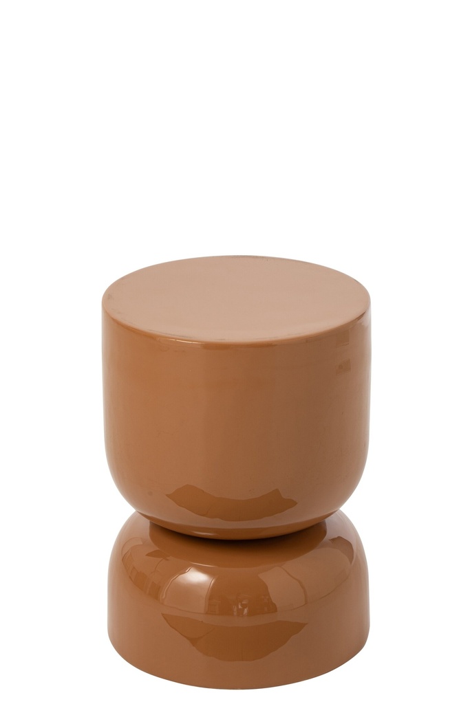 STOOL IRON OCHER YELLOW