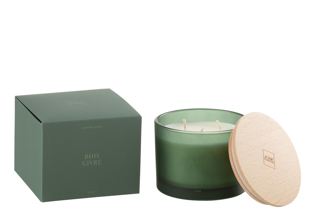 [40620] Bougie Parfumée Accords Essentiels Bois