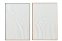 Tableau Elise Toile Blanche Assortiment