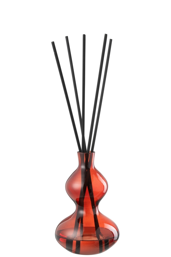 [45503] Huile parfumée Olive & Encens Verre Rouge