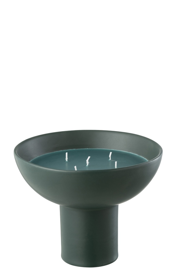 [45515] Scented Candle Ceramic Cup Dark
