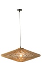 Lampe suspendue Ovni Fer/Jute Naturel