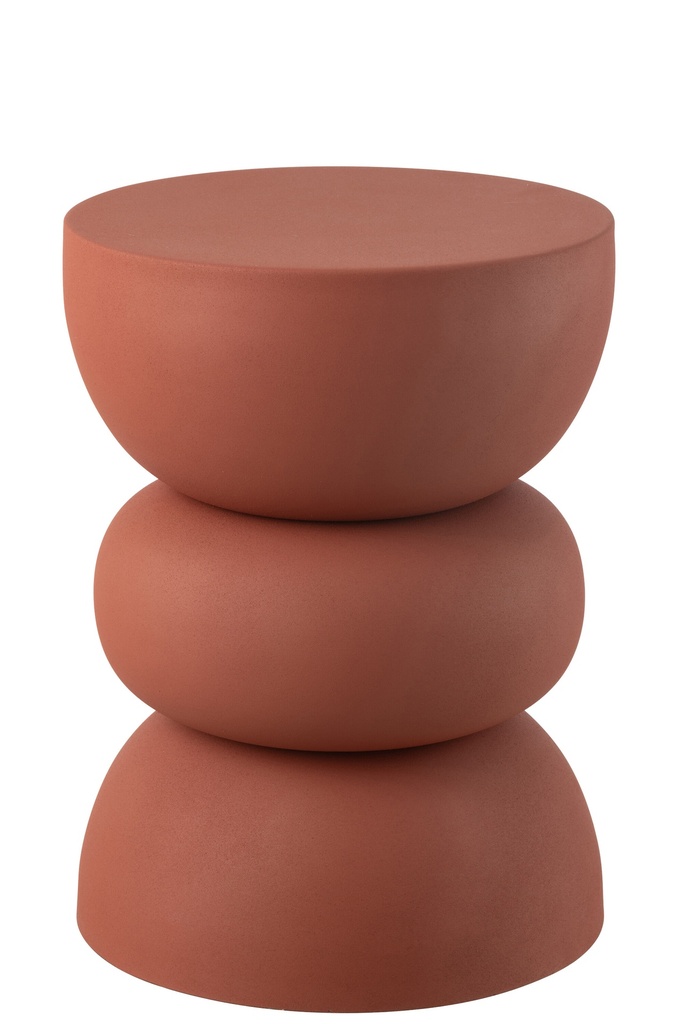 Table d'appoint Lise Fer Rouille
