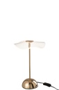 Table Lamp Led Flower Metal/Plasmalltic