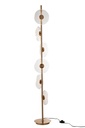 Lampadaire LED Fleur Fer/Plastique