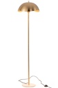 Lampadaire Métal/Marbre Doré