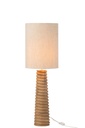 Lampe de table filetée en bois d'ailante