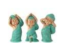 Monk Funny Resin Azure Assortment