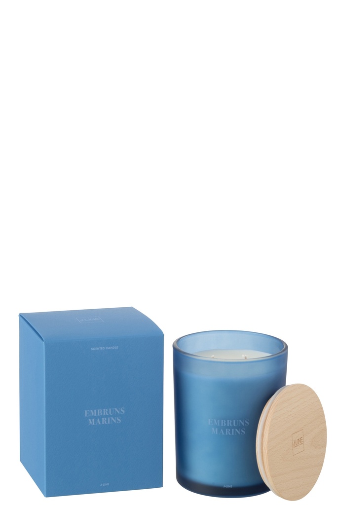 [50691] Bougie Parfumée Accords Essentiels Embruns
