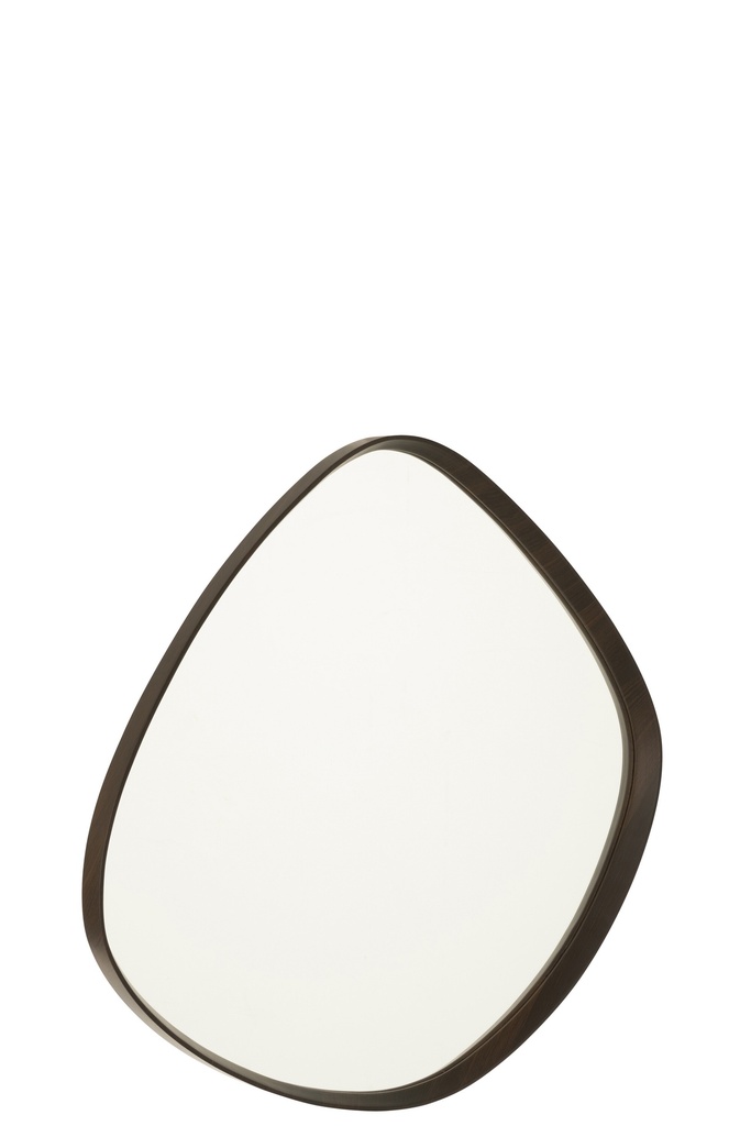 [51065] Hanging Mirror Abstract Mirror/MDF Dark