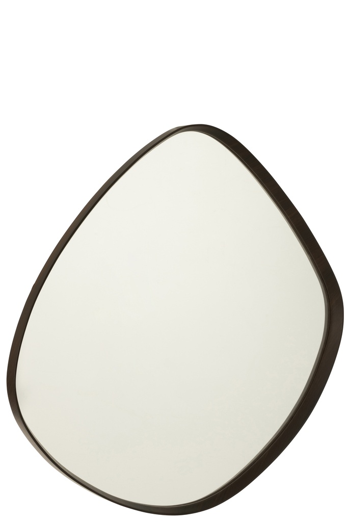 Miroir suspendu abstrait/MDF foncé