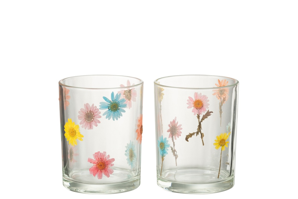 Hurricane Posy Large Glass Mix
