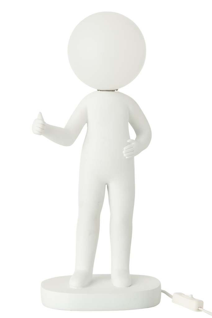 Table Lamp Thumbs Up Resin