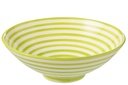 Lebrillo Bowl Granada Stripes Ceramic