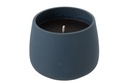 Outdoor Candle Cyra Cement Blue