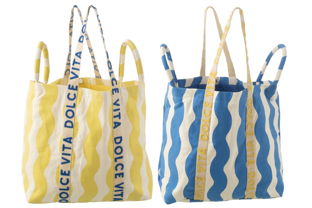 Sac de plage Dolce Vita en coton