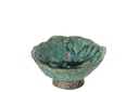 Tray Decorative Naga Ceramic Azur/Brown