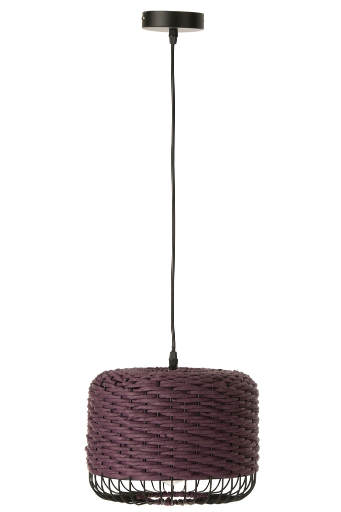 Plafonnier Métal Violet