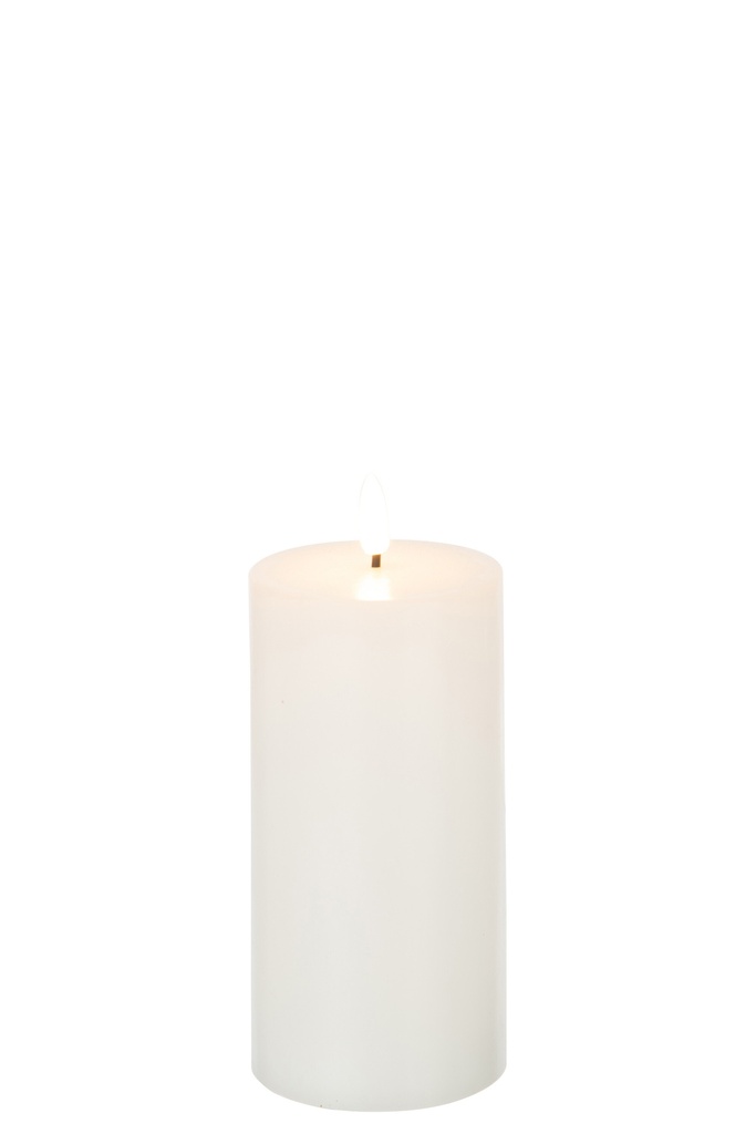 Bougie LED blanche moyenne
