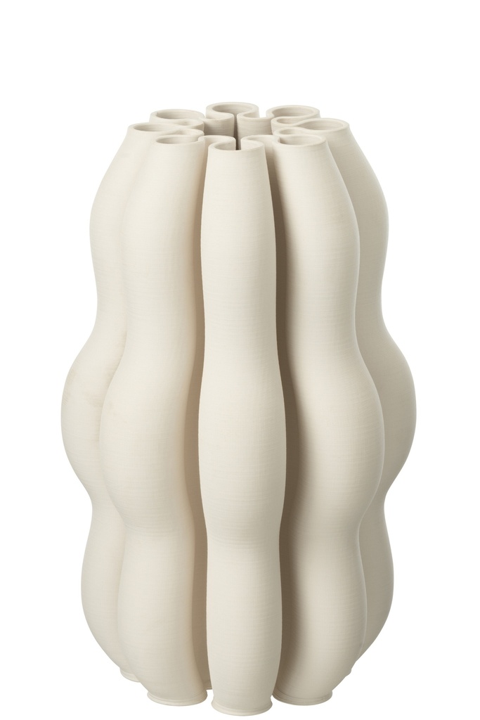 Vase Naos Céramique Beige Grand
