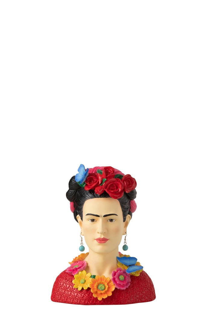 [40545] Buste Frida Kahlo Polyrésine Petit