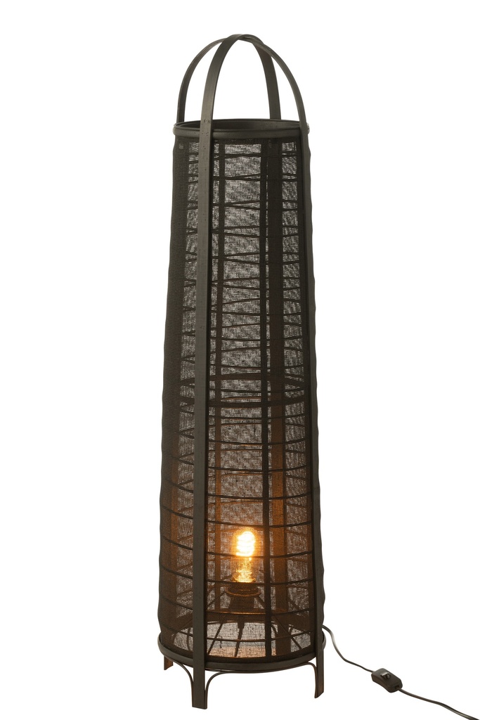 Lampe Don Coton/Bambou Noir