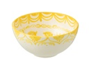 Bowl Granada High Ceramic White/Yellow