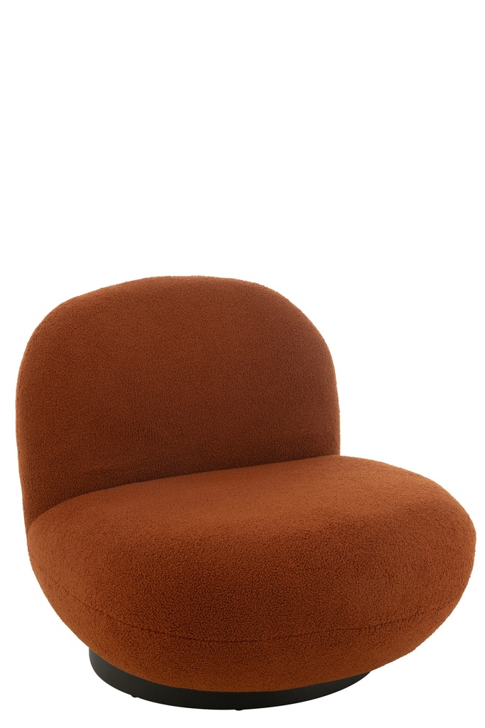 Fauteuil Lounge Snow Peuplier Bois/Mousse