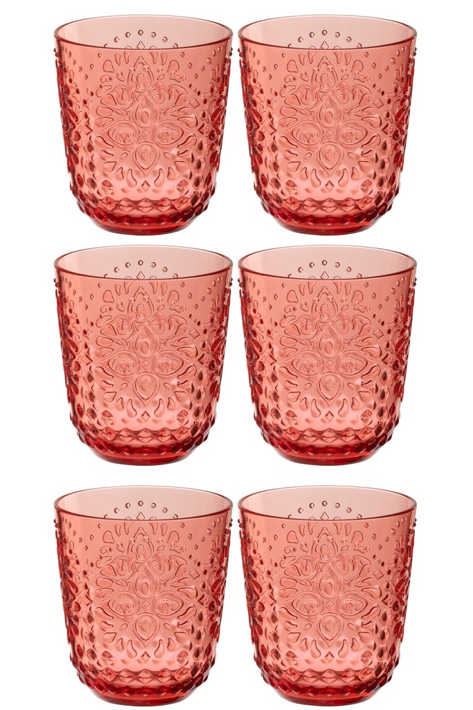 Boîte de 6 verres à boisson