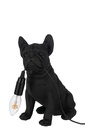 Lamp Bulldog Poly Black