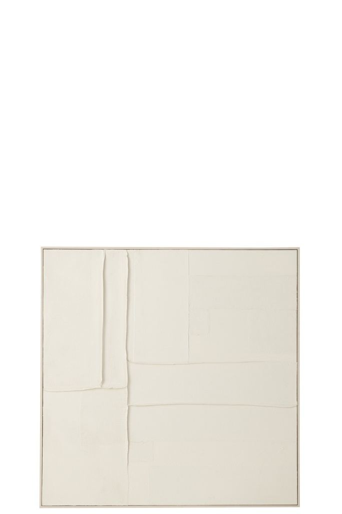 Tableau rondin toile/pin blanc