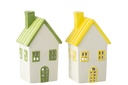 Assortiment de dolomite jaune/vert Teelichthlater House
