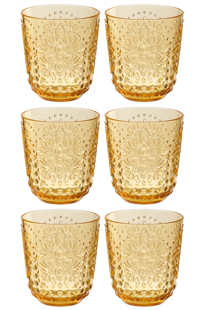 Boîte de 6 verres à boisson