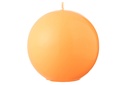 Bougie Boule Cire Fluo Orange-50