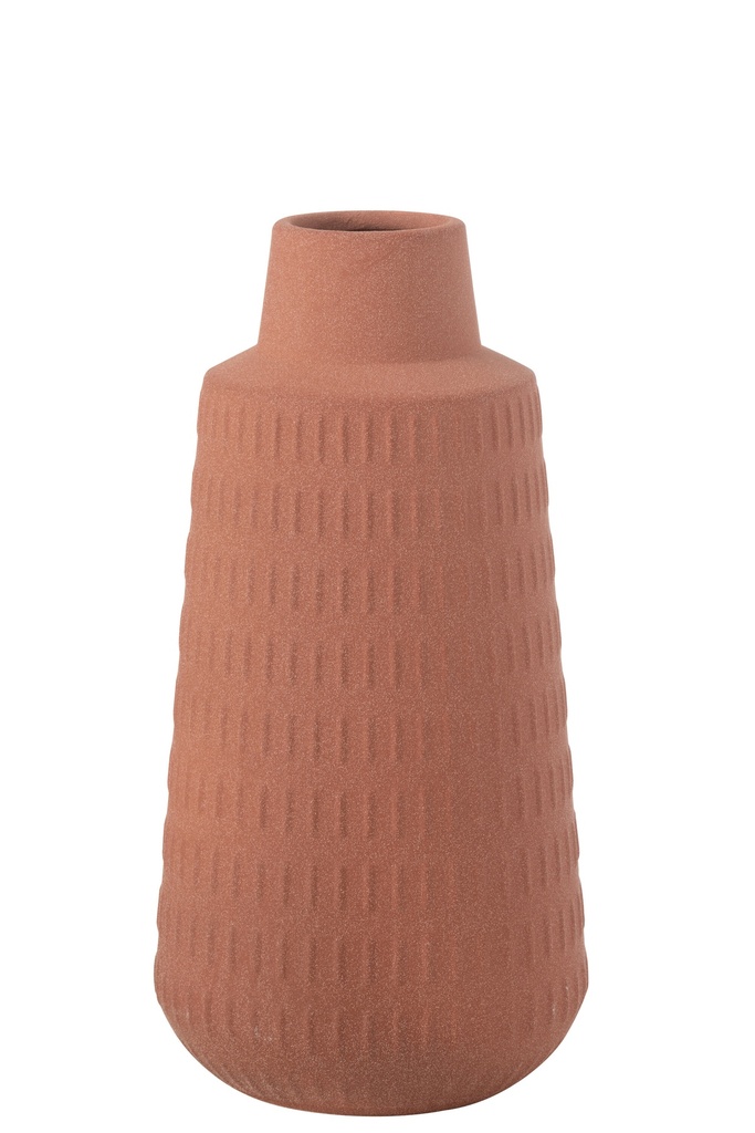 Vase Ria Carved Porcelain Terralarge