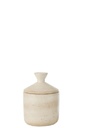 Jar Decorative Olina Cement Cream