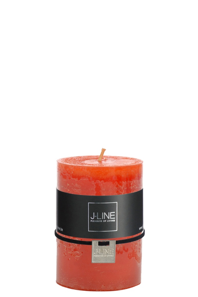 Bougie cylindrique Orange M 39H