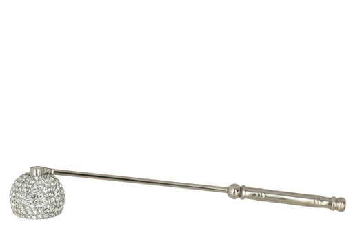 [29061] Éteignoir Diamant Aluminium Argent