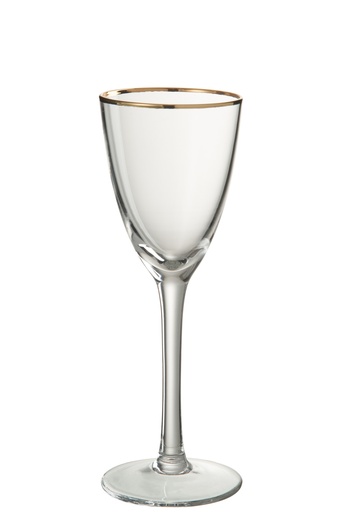 [75218] Wine Glass White Wine Golden