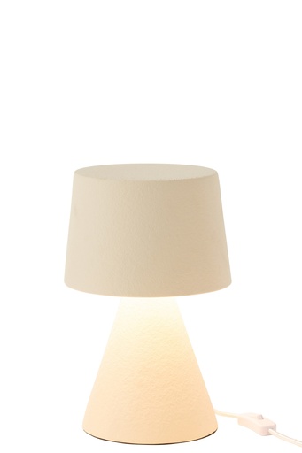 [48730] Table Lamp Small Shade Stoneware