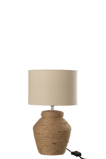 [31393] Lamp Meli + Shade Ceramic