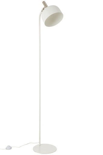 [38018] Standing Lamp Tilt Metal White/Gold