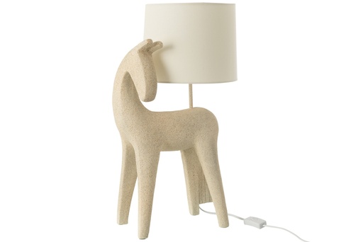 [50099] Table Lamp Horse Modern Resin